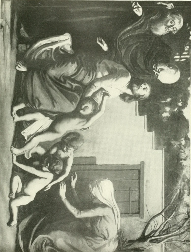 An illustration from The Slade; a collection of drawings and some pictures done by past and present students of the London Slade School of Art, MDCCCXCIII-MDCCCVII, 1907, leaf 160