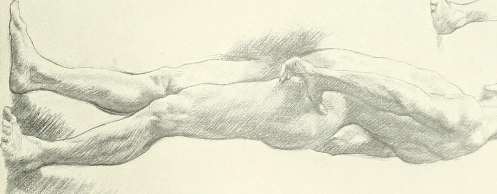 An illustration from The Slade; a collection of drawings and some pictures done by past and present students of the London Slade School of Art, MDCCCXCIII-MDCCCVII, 1907, leaf 170