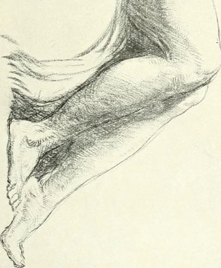 An illustration from The Slade; a collection of drawings and some pictures done by past and present students of the London Slade School of Art, MDCCCXCIII-MDCCCVII, 1907, leaf 172