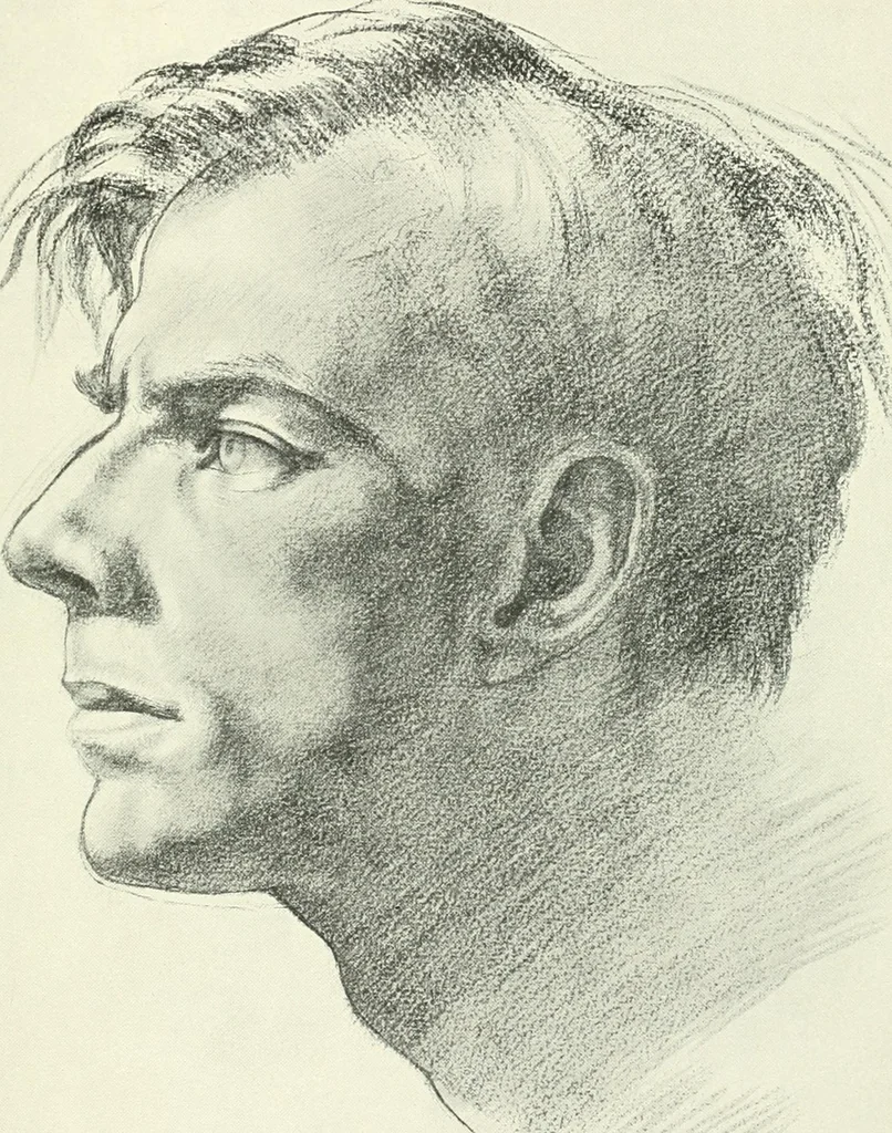 An illustration from The Slade; a collection of drawings and some pictures done by past and present students of the London Slade School of Art, MDCCCXCIII-MDCCCVII, 1907, leaf 218