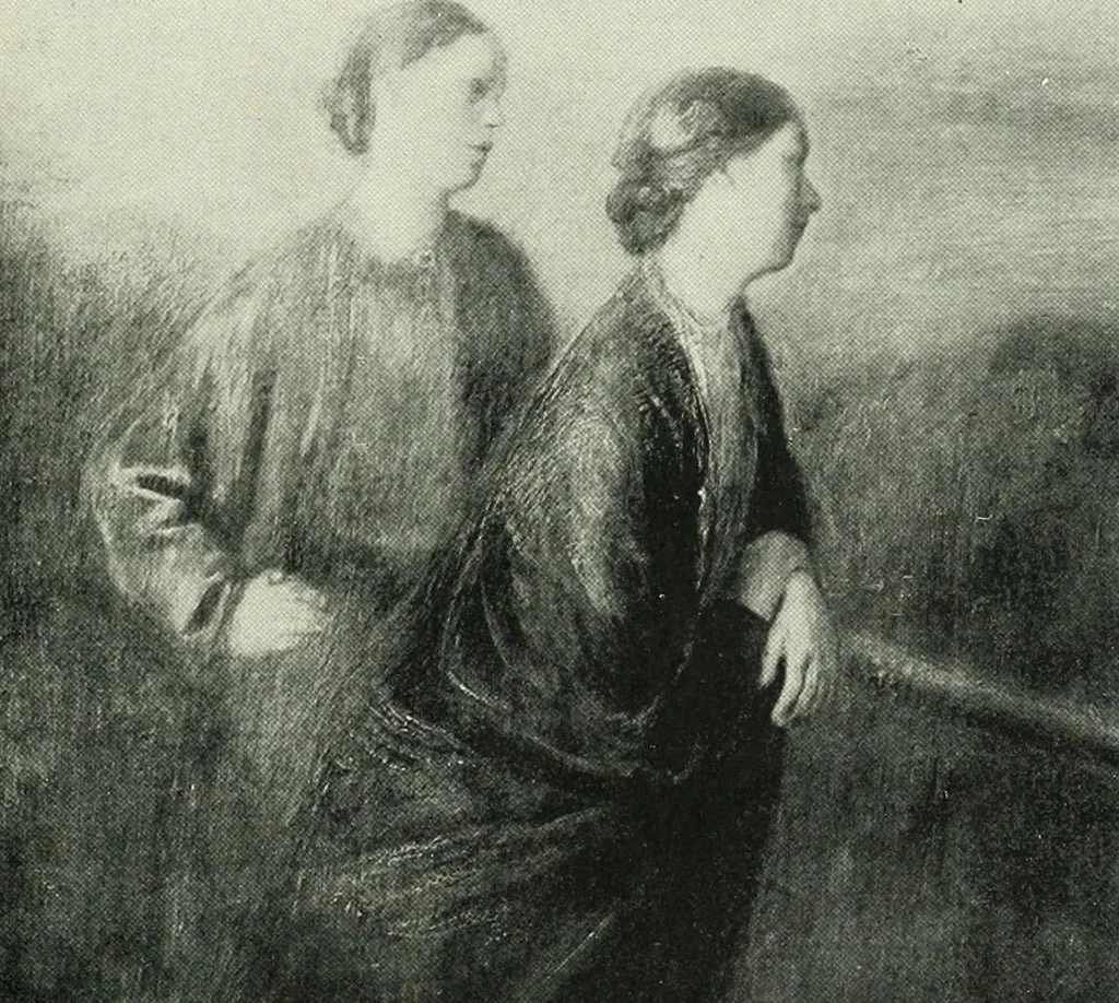 An illustration from The Slade; a collection of drawings and some pictures done by past and present students of the London Slade School of Art, MDCCCXCIII-MDCCCVII, 1907, leaf 220