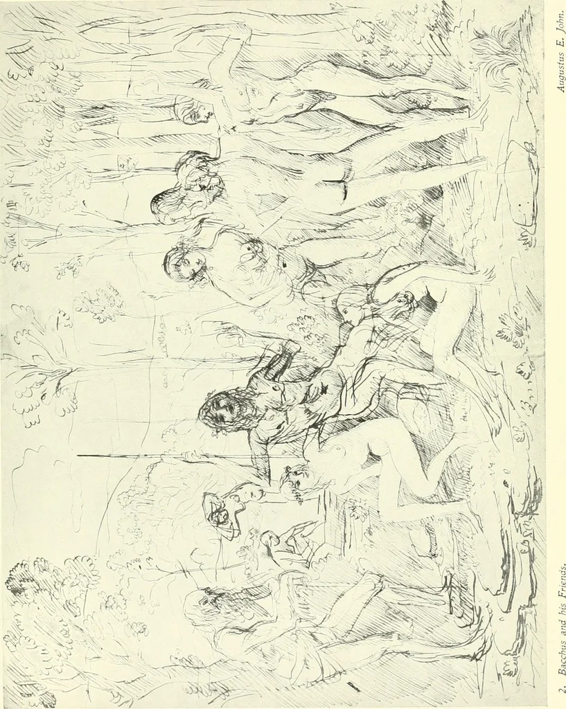 An illustration from The Slade; a collection of drawings and some pictures done by past and present students of the London Slade School of Art, MDCCCXCIII-MDCCCVII, 1907, leaf 26