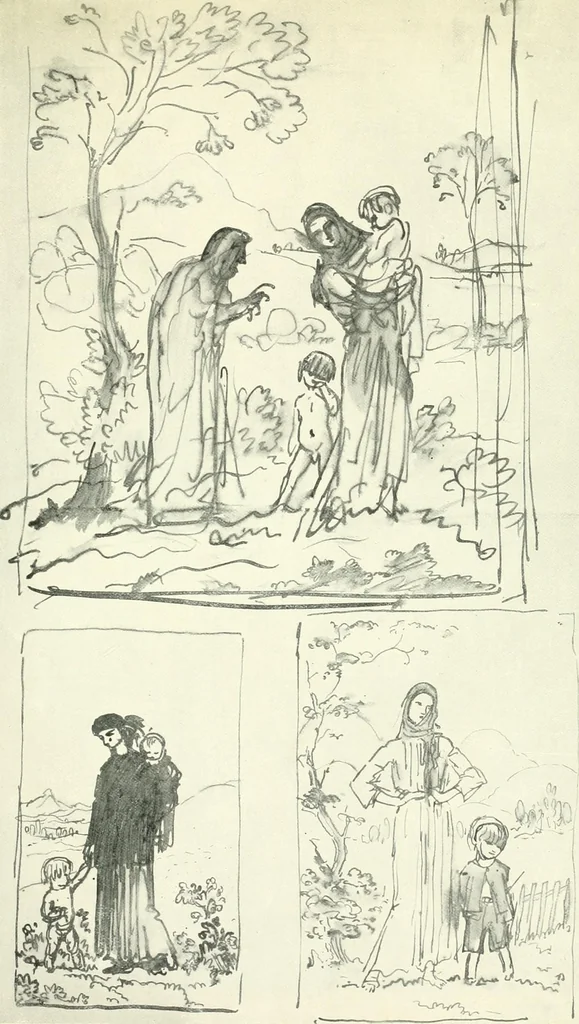 An illustration from The Slade; a collection of drawings and some pictures done by past and present students of the London Slade School of Art, MDCCCXCIII-MDCCCVII, 1907, leaf 30
