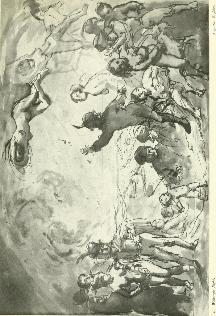 An illustration from The Slade; a collection of drawings and some pictures done by past and present students of the London Slade School of Art, MDCCCXCIII-MDCCCVII, 1907, leaf 40