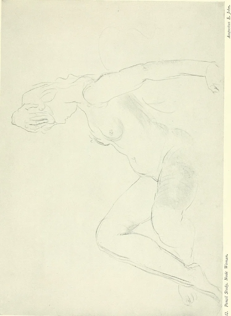 An illustration from The Slade; a collection of drawings and some pictures done by past and present students of the London Slade School of Art, MDCCCXCIII-MDCCCVII, 1907, leaf 42