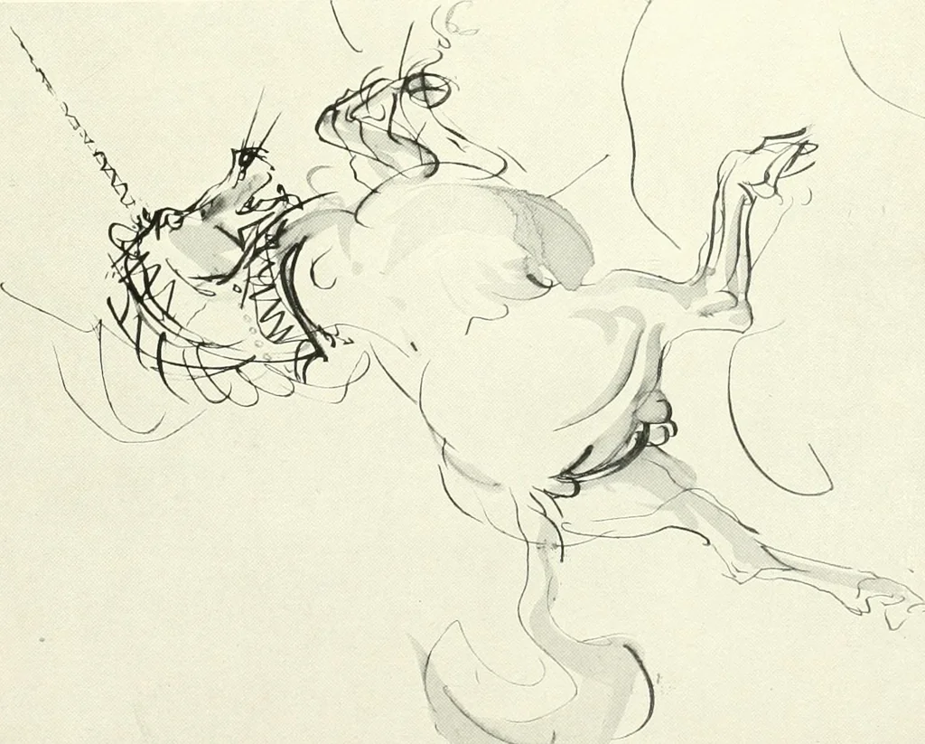 An illustration from The Slade; a collection of drawings and some pictures done by past and present students of the London Slade School of Art, MDCCCXCIII-MDCCCVII, 1907, leaf 52