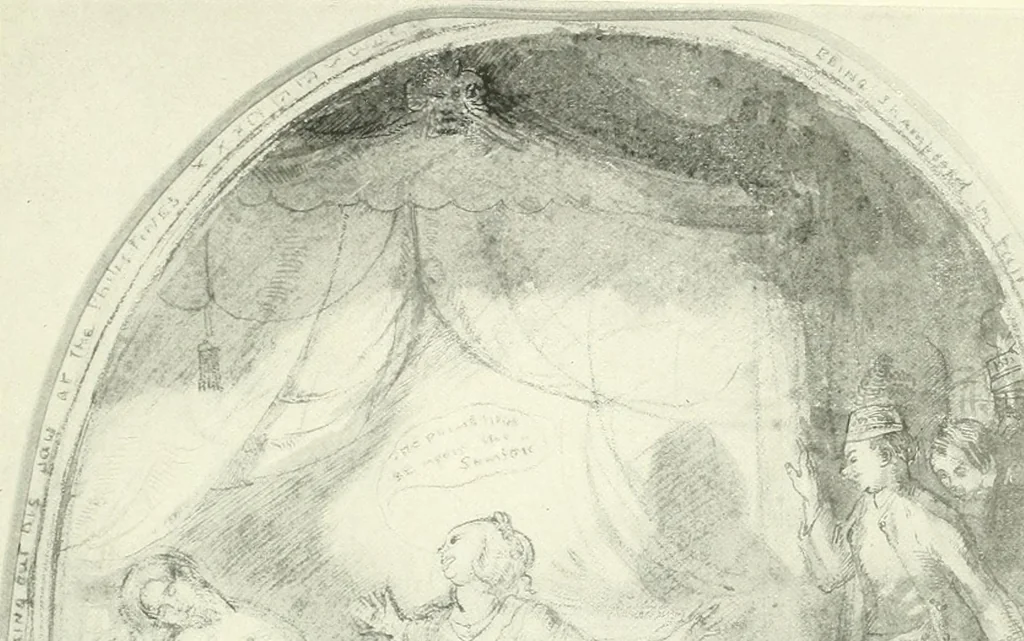 An illustration from The Slade; a collection of drawings and some pictures done by past and present students of the London Slade School of Art, MDCCCXCIII-MDCCCVII, 1907, leaf 62