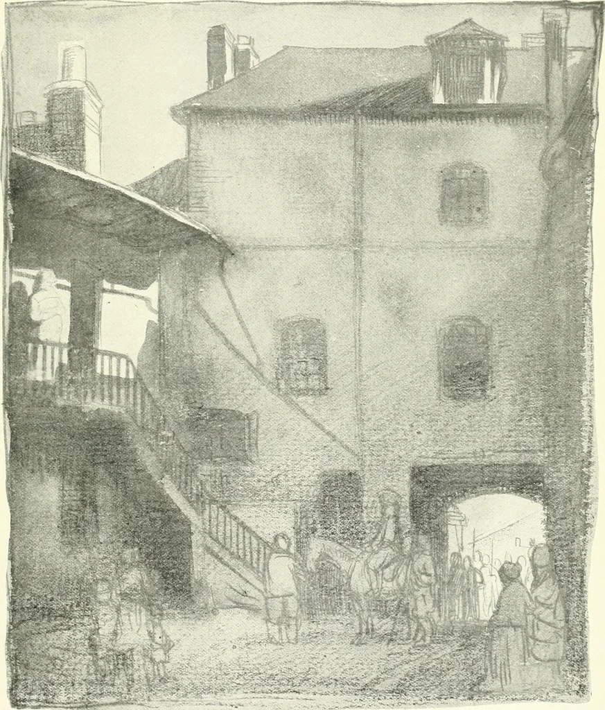 An illustration from The Slade; a collection of drawings and some pictures done by past and present students of the London Slade School of Art, MDCCCXCIII-MDCCCVII, 1907, leaf 78