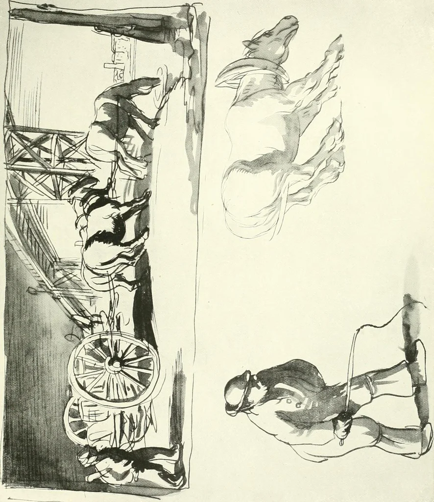 An illustration from The Slade; a collection of drawings and some pictures done by past and present students of the London Slade School of Art, MDCCCXCIII-MDCCCVII, 1907, leaf 80