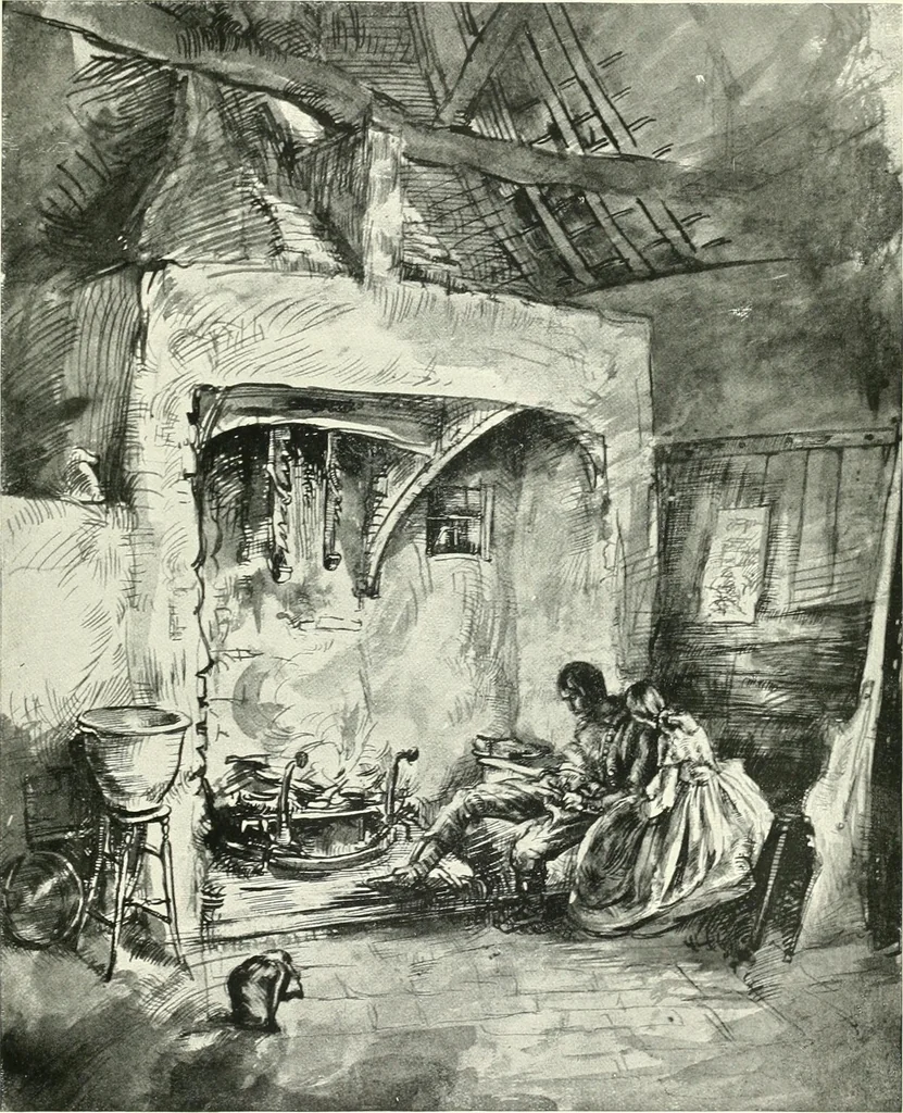 An illustration from The Slade; a collection of drawings and some pictures done by past and present students of the London Slade School of Art, MDCCCXCIII-MDCCCVII, 1907, leaf 88