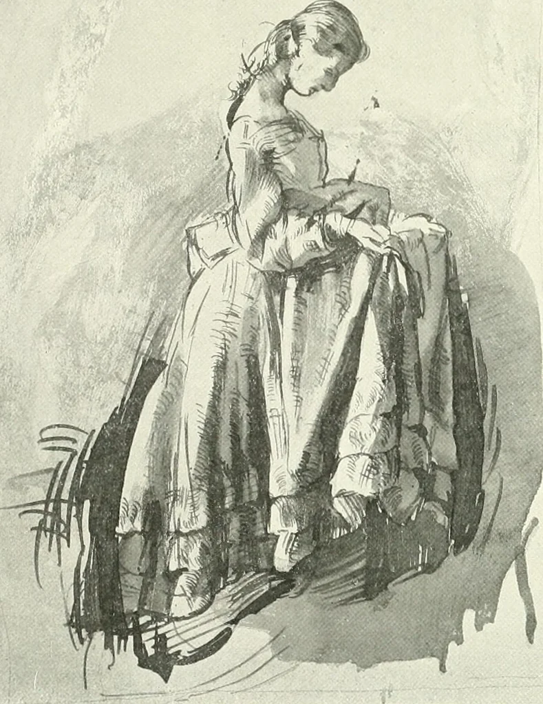An illustration from The Slade; a collection of drawings and some pictures done by past and present students of the London Slade School of Art, MDCCCXCIII-MDCCCVII, 1907, leaf 94