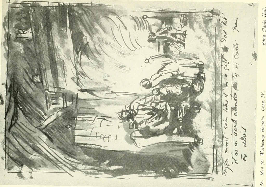 An illustration from The Slade; a collection of drawings and some pictures done by past and present students of the London Slade School of Art, MDCCCXCIII-MDCCCVII, 1907, leaf 98
