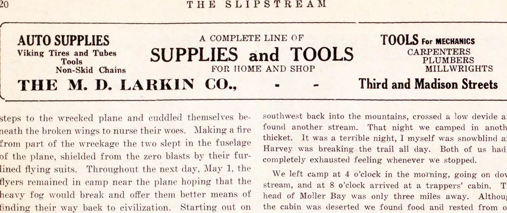 An illustration from The Slipstream, 1919, leaf 212