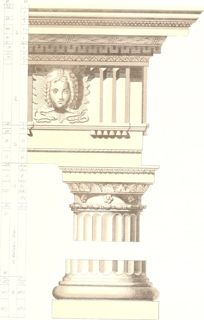 An illustration from Sloan's constructive architecture : a guide to the practical builder and mechanic, 1859, leaf 152