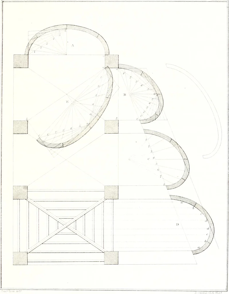 An illustration from Sloan's constructive architecture : a guide to the practical builder and mechanic, 1859, leaf 266
