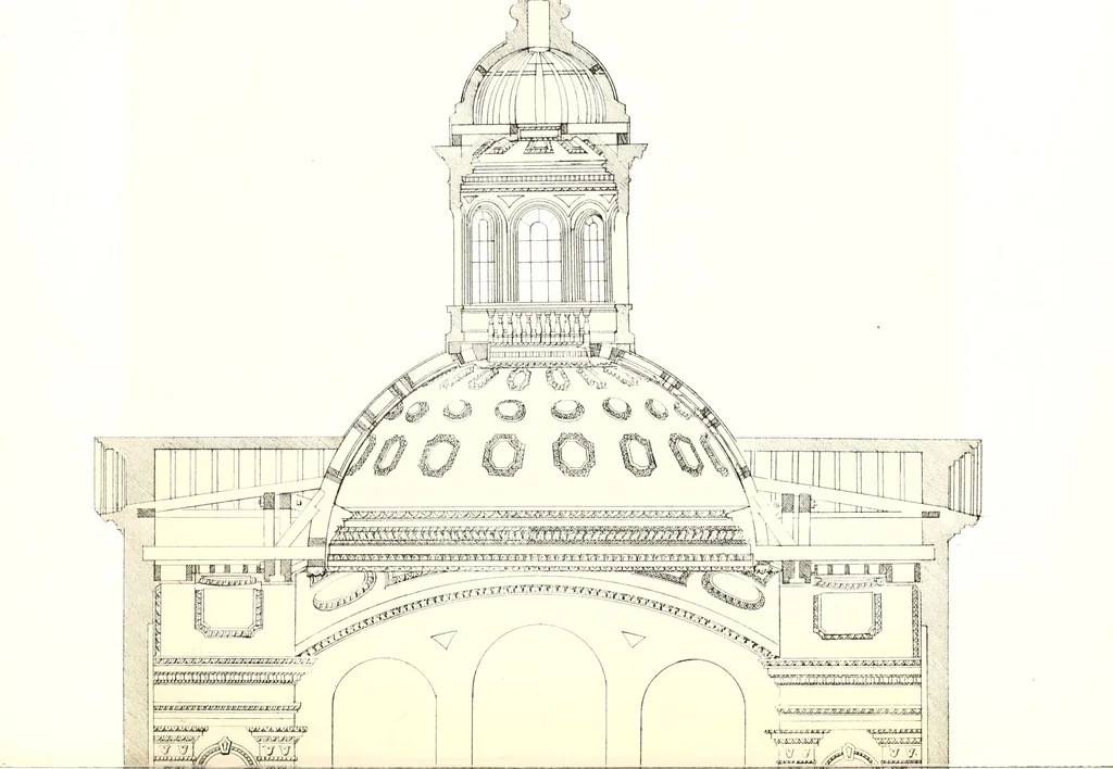 An illustration from Sloan's constructive architecture : a guide to the practical builder and mechanic, 1859, leaf 27