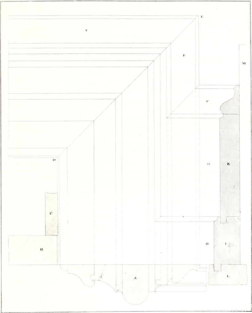 An illustration from Sloan's constructive architecture : a guide to the practical builder and mechanic, 1859, leaf 282