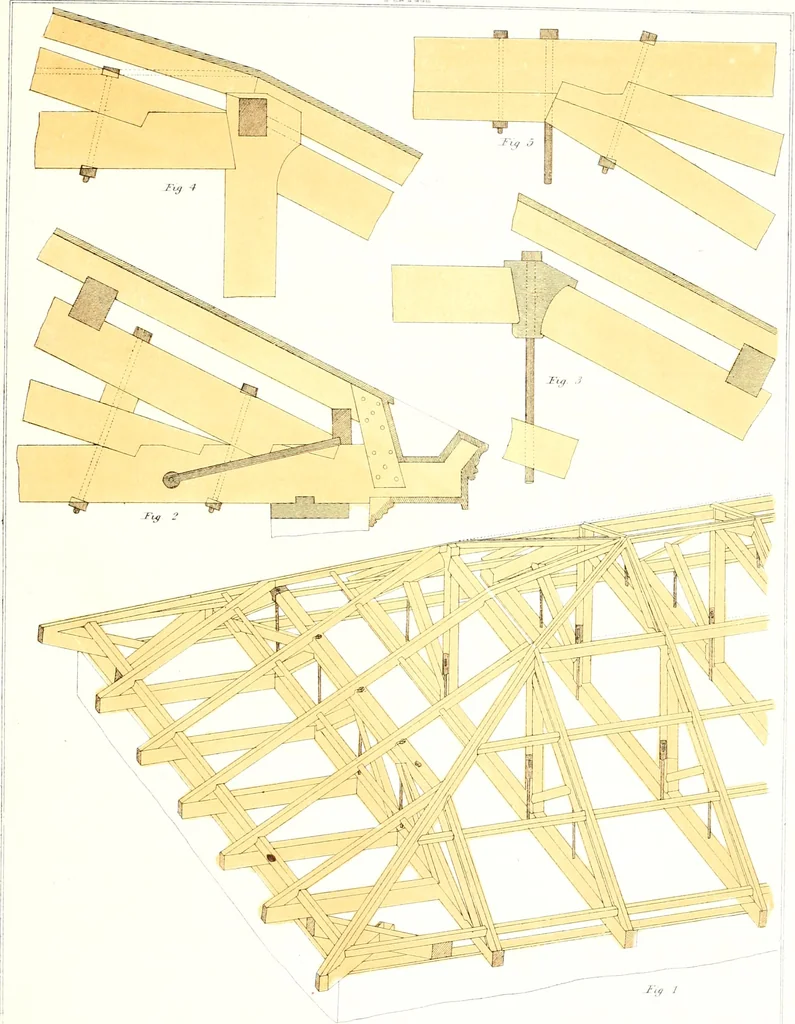 An illustration from Sloan's constructive architecture : a guide to the practical builder and mechanic, 1859, leaf 54