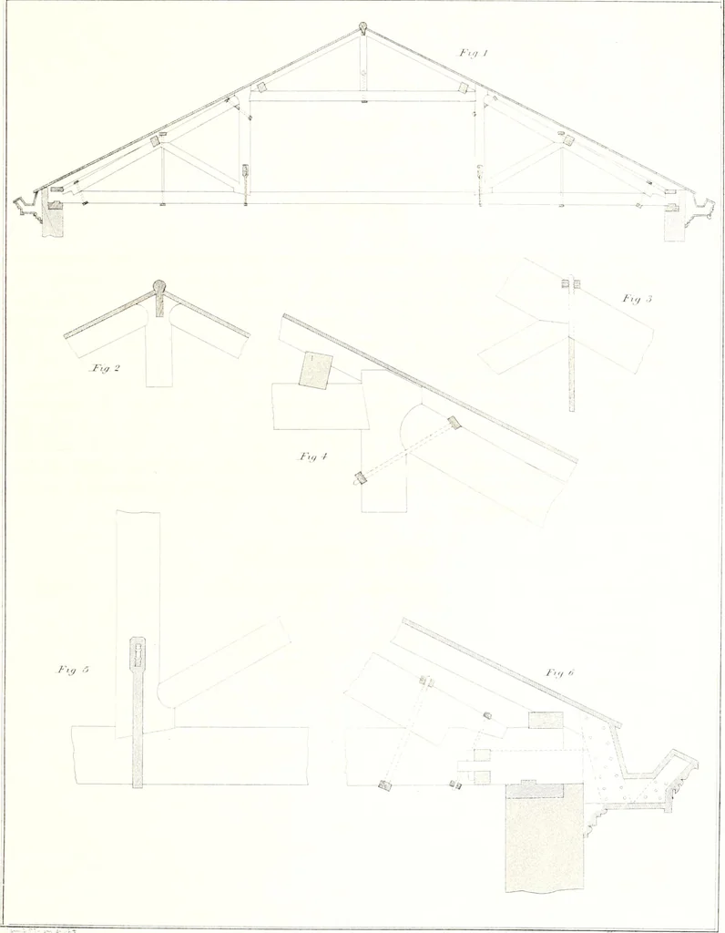 An illustration from Sloan's constructive architecture : a guide to the practical builder and mechanic, 1859, leaf 98