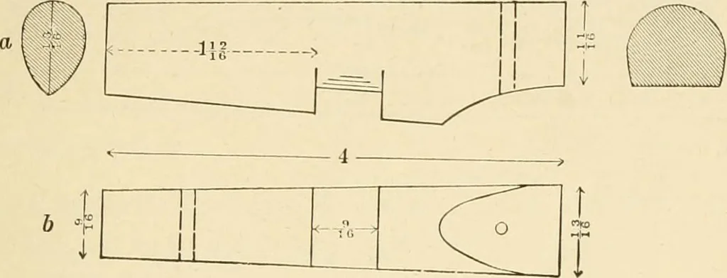 An illustration from The sloyd system of wood working, with a brief description of the Eva Rodhe model series and an historical sketch of the growth of the manual training idea;, 1892, leaf 116