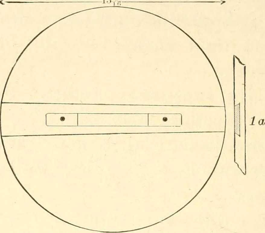 An illustration from The sloyd system of wood working, with a brief description of the Eva Rodhe model series and an historical sketch of the growth of the manual training idea;, 1892, leaf 137