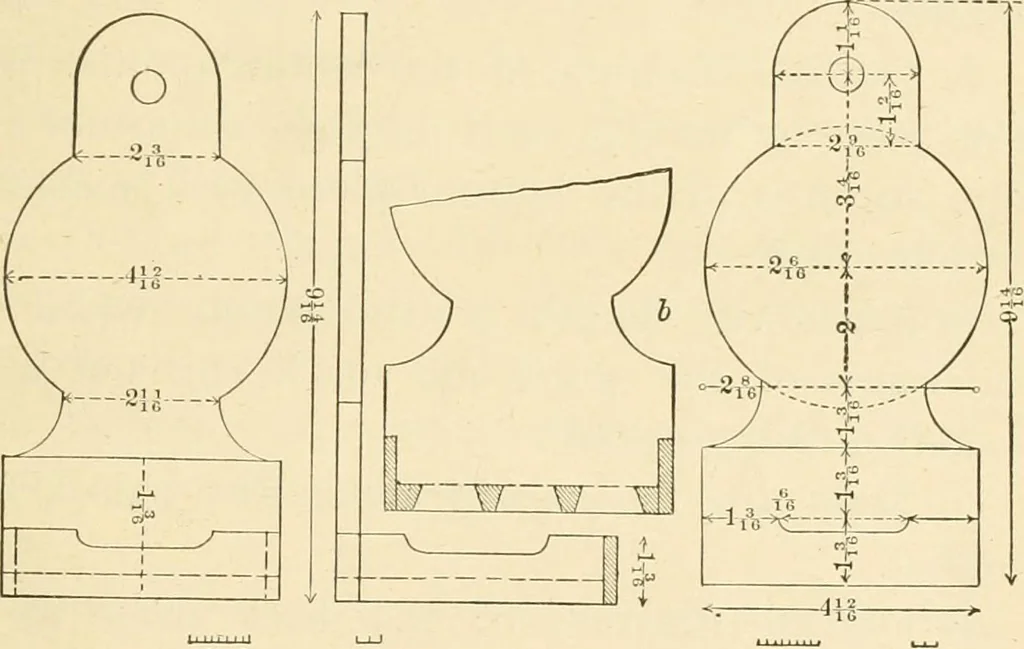 An illustration from The sloyd system of wood working, with a brief description of the Eva Rodhe model series and an historical sketch of the growth of the manual training idea;, 1892, leaf 150