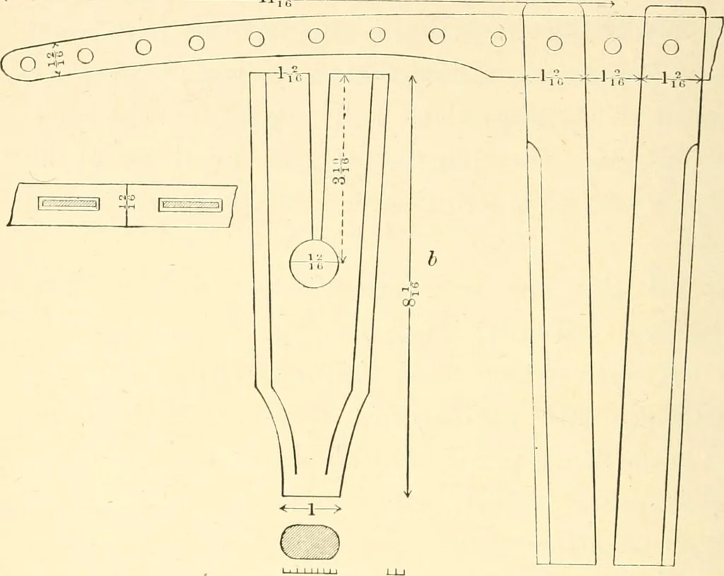 An illustration from The sloyd system of wood working, with a brief description of the Eva Rodhe model series and an historical sketch of the growth of the manual training idea;, 1892, leaf 173