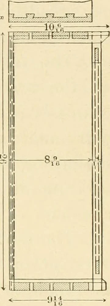 An illustration from The sloyd system of wood working, with a brief description of the Eva Rodhe model series and an historical sketch of the growth of the manual training idea;, 1892, leaf 188