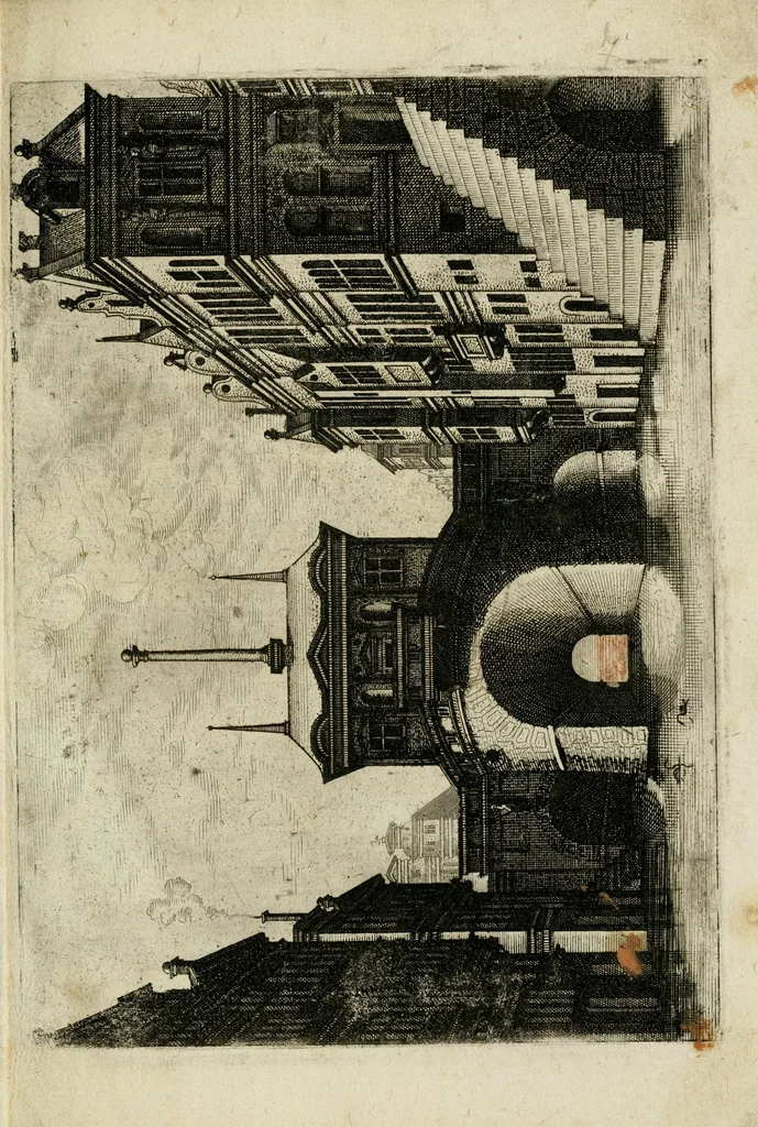 An illustration from Small architectural perspective views [graphic], 1562, leaf 19