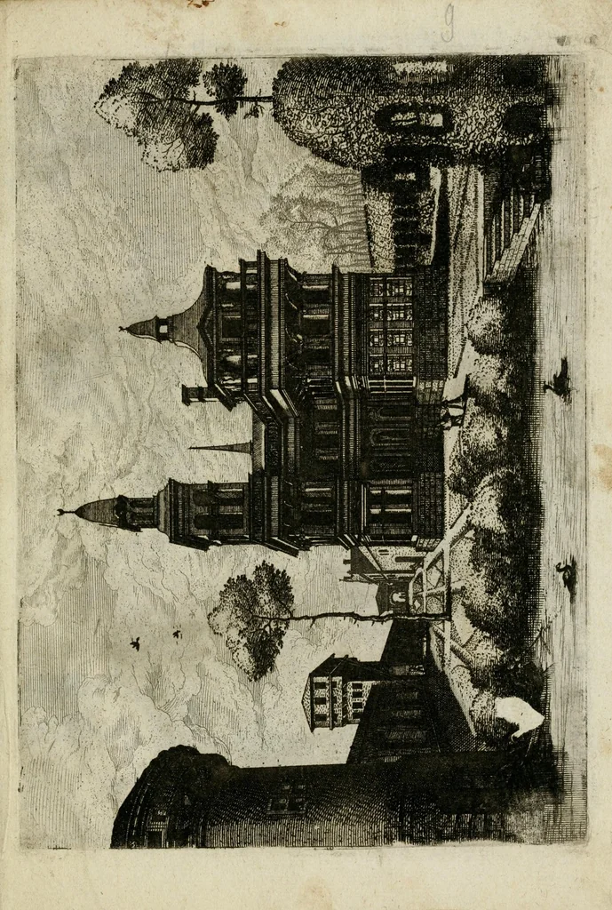 An illustration from Small architectural perspective views [graphic], 1562, leaf 23