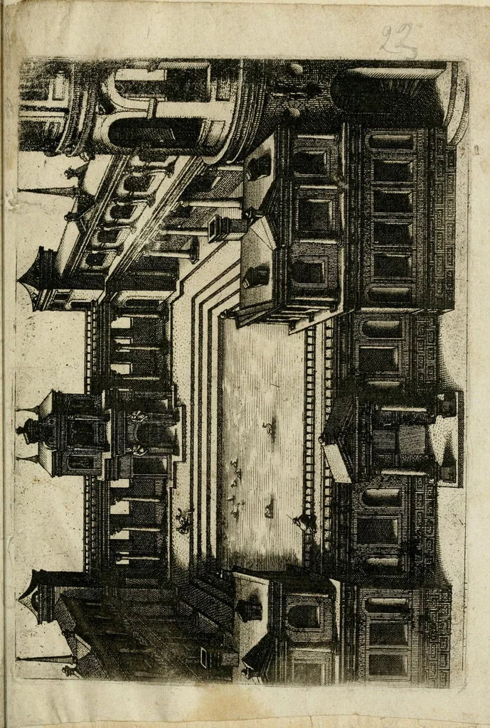An illustration from Small architectural perspective views [graphic], 1562, leaf 51