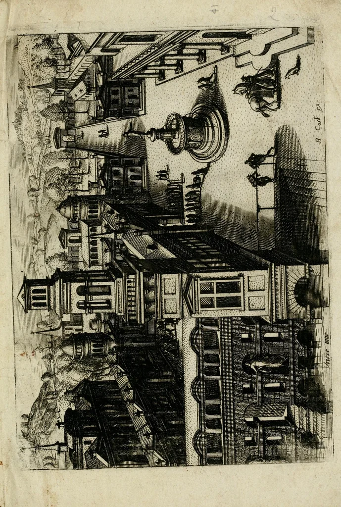 An illustration from Small architectural perspective views [graphic], 1562, leaf 7
