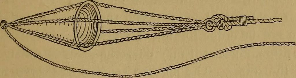 An illustration from Small-boat sailing; an explanation of the management of small yachts, half-decked and open sailing-boats of various rigs; sailing on sea and on river; cruising, etc, 1902, leaf 170