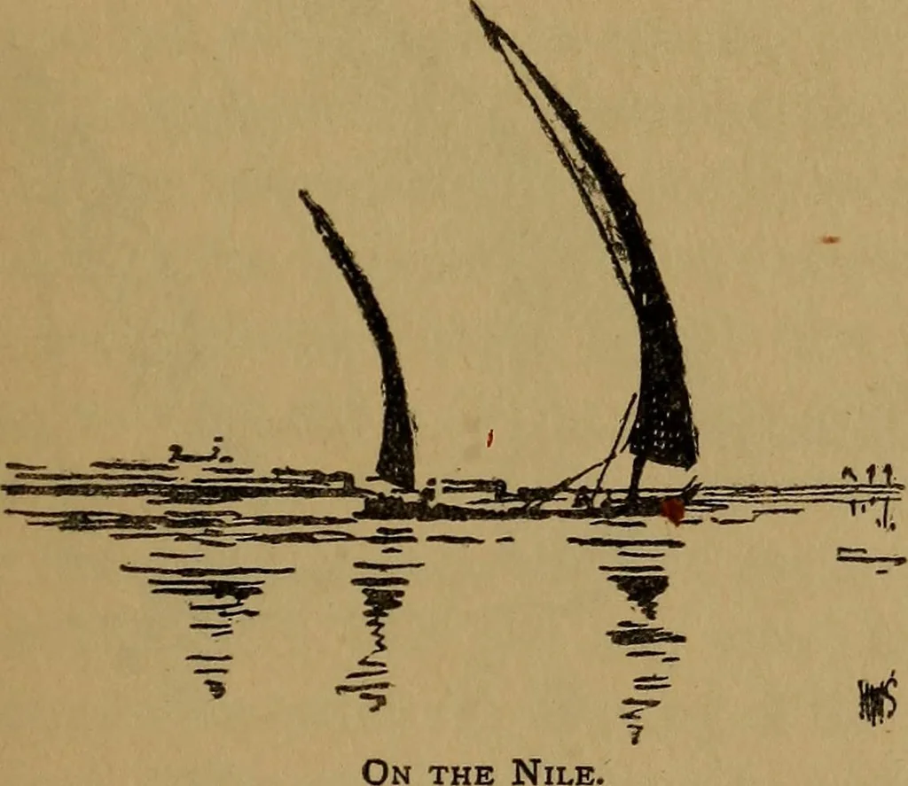 An illustration from Small-boat sailing; an explanation of the management of small yachts, half-decked and open sailing-boats of various rigs; sailing on sea and on river; cruising, etc, 1902, leaf 298