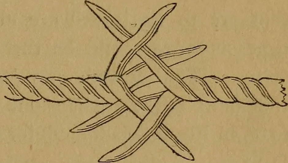 An illustration from Small-boat sailing; an explanation of the management of small yachts, half-decked and open sailing-boats of various rigs; sailing on sea and on river; cruising, etc, 1902, leaf 46
