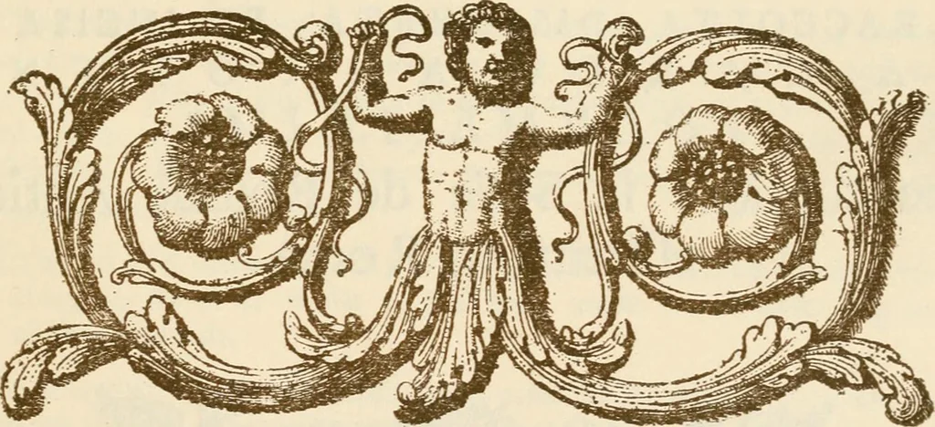An illustration from A small collection of ancient rosettes as found on Roman monuments, 1913, leaf 6