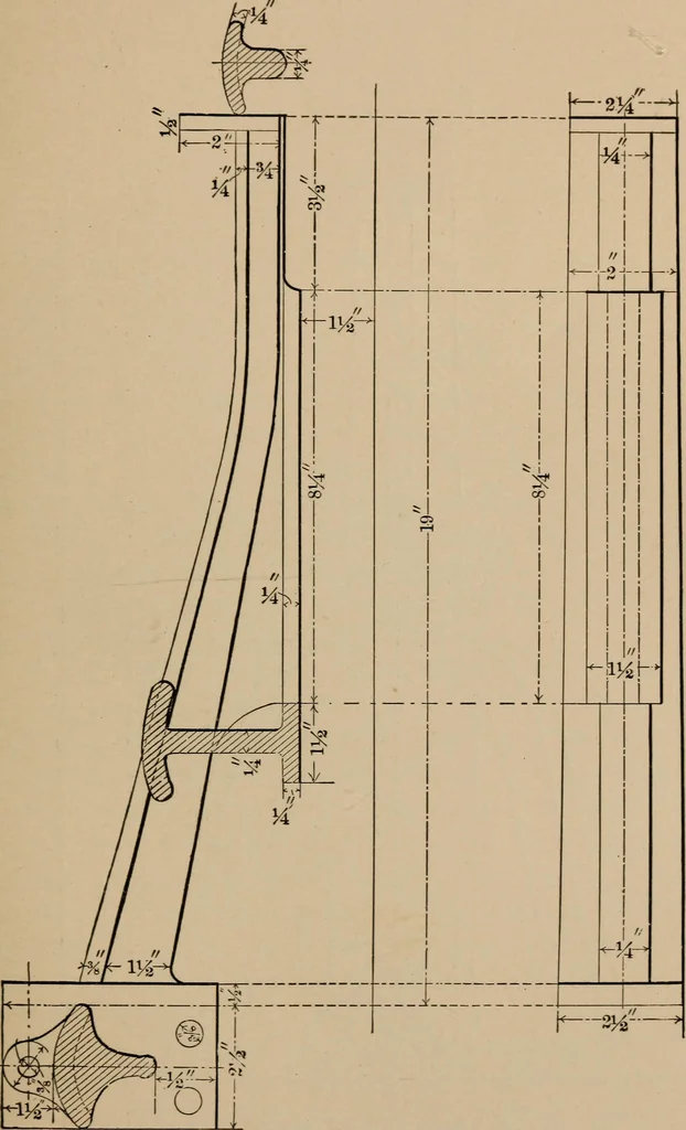 An illustration from Small engines and boilers; a manual of concise and specific directions for the construction of small steam engines and boilers of modern types ... for amateurs and others interested in such work, 1899, leaf 26