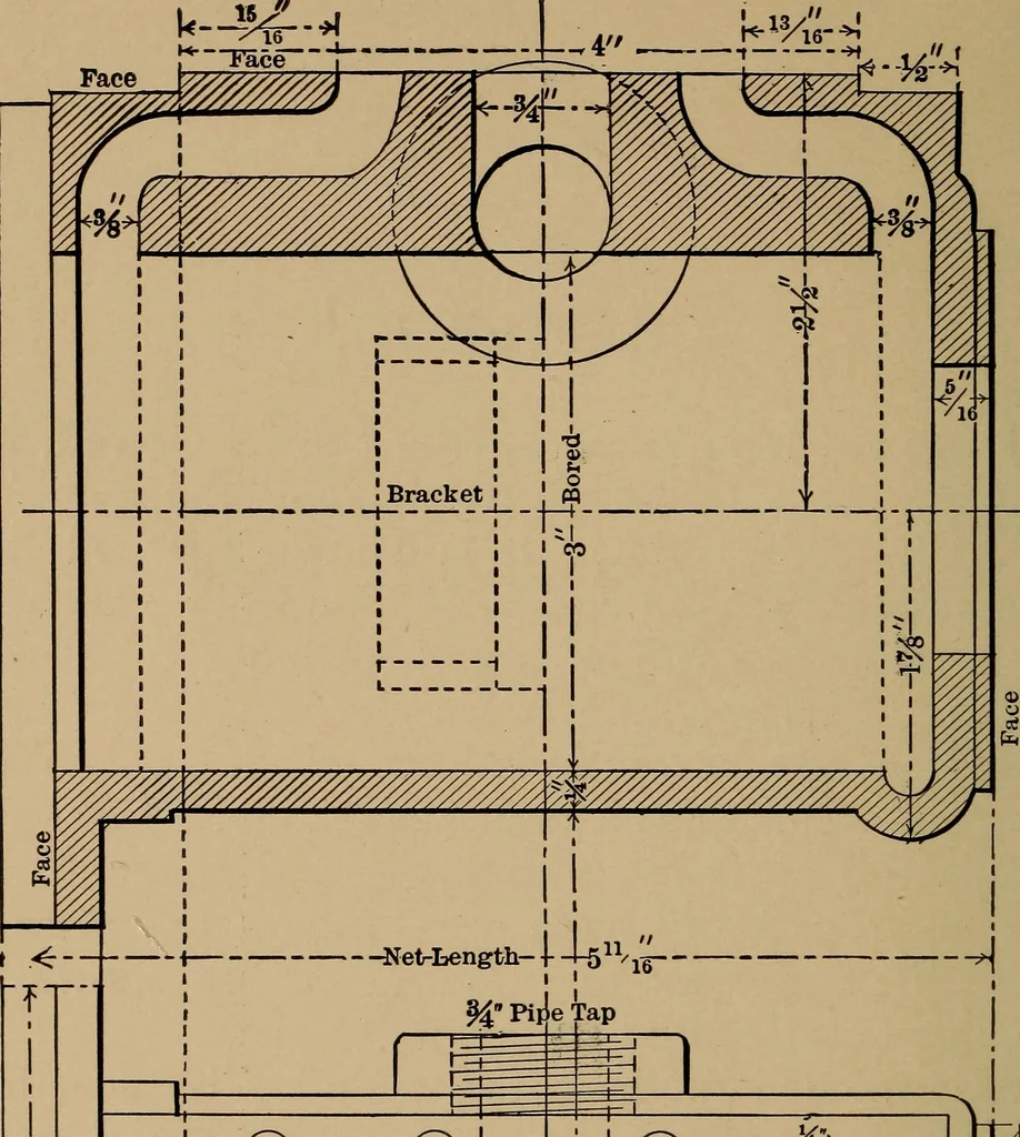 An illustration from Small engines and boilers; a manual of concise and specific directions for the construction of small steam engines and boilers of modern types ... for amateurs and others interested in such work, 1899, leaf 29