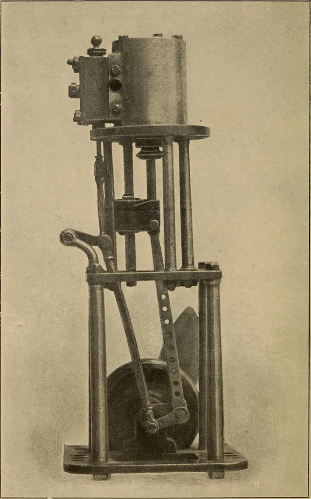 An illustration from Small engines and boilers; a manual of concise and specific directions for the construction of small steam engines and boilers of modern types ... for amateurs and others interested in such work, 1899, leaf 31