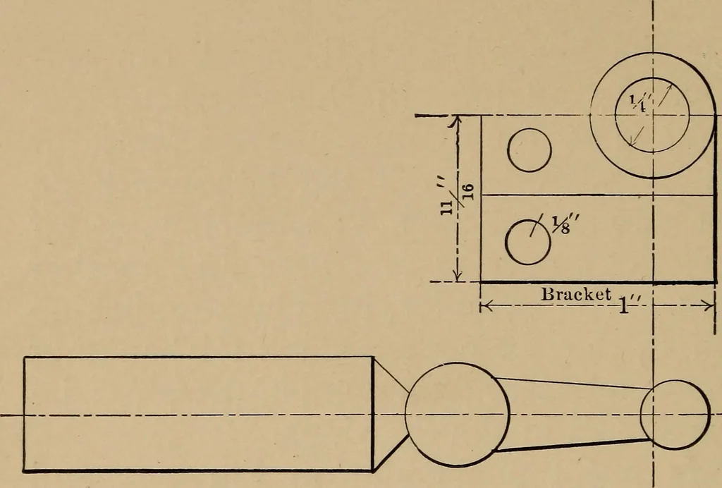An illustration from Small engines and boilers; a manual of concise and specific directions for the construction of small steam engines and boilers of modern types ... for amateurs and others interested in such work, 1899, leaf 81