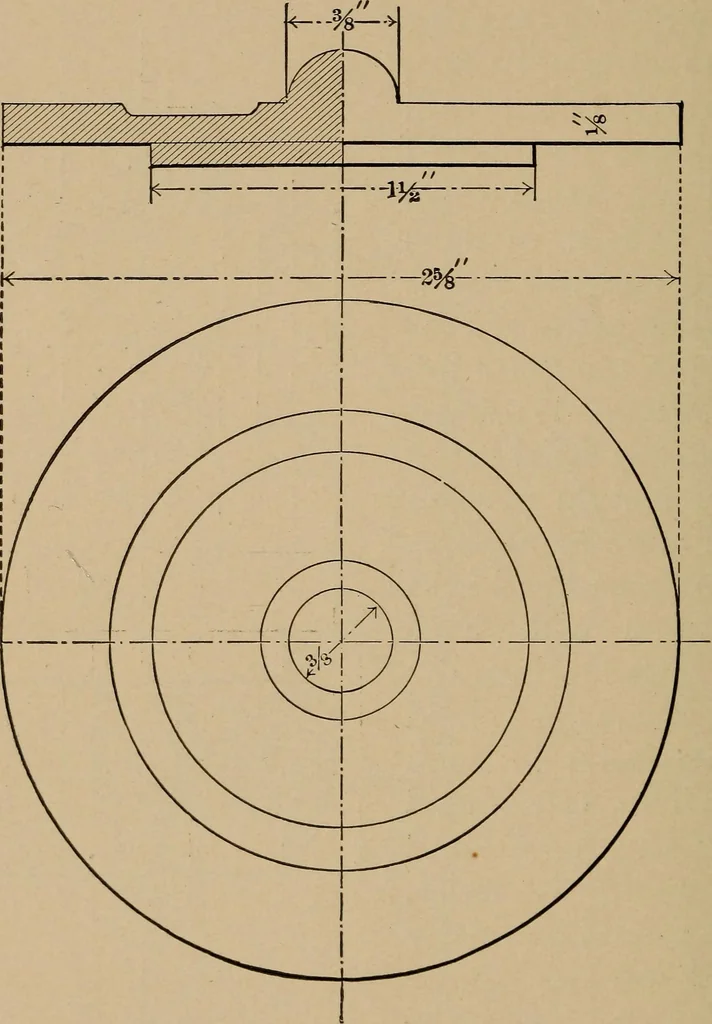 An illustration from Small engines and boilers; a manual of concise and specific directions for the construction of small steam engines and boilers of modern types ... for amateurs and others interested in such work, 1899, leaf 97