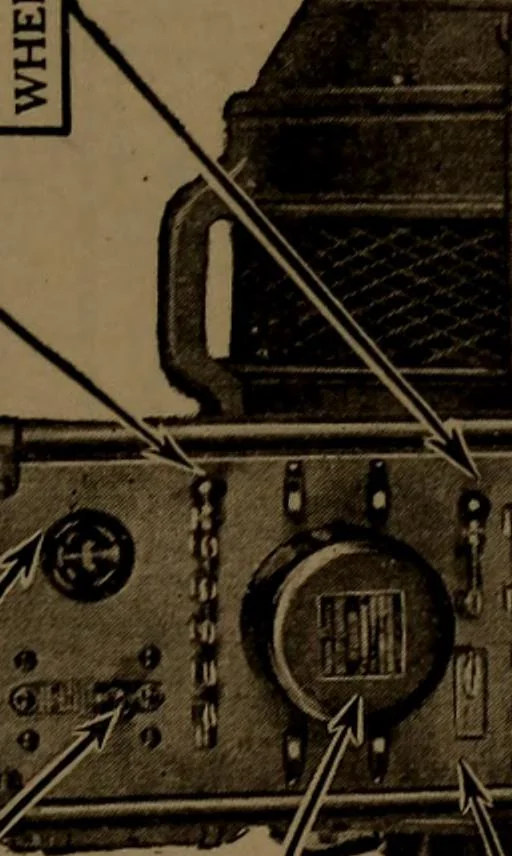 An illustration from Small motors, transformers, electromagnets; a practical presentation of design and construction data for small motors, small low- and high-tension transformers, electromagnets, and induction coils, 1920, leaf 152