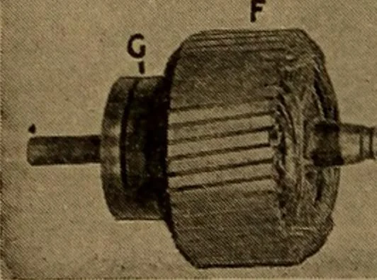 An illustration from Small motors, transformers, electromagnets; a practical presentation of design and construction data for small motors, small low- and high-tension transformers, electromagnets, and induction coils, 1920, leaf 27