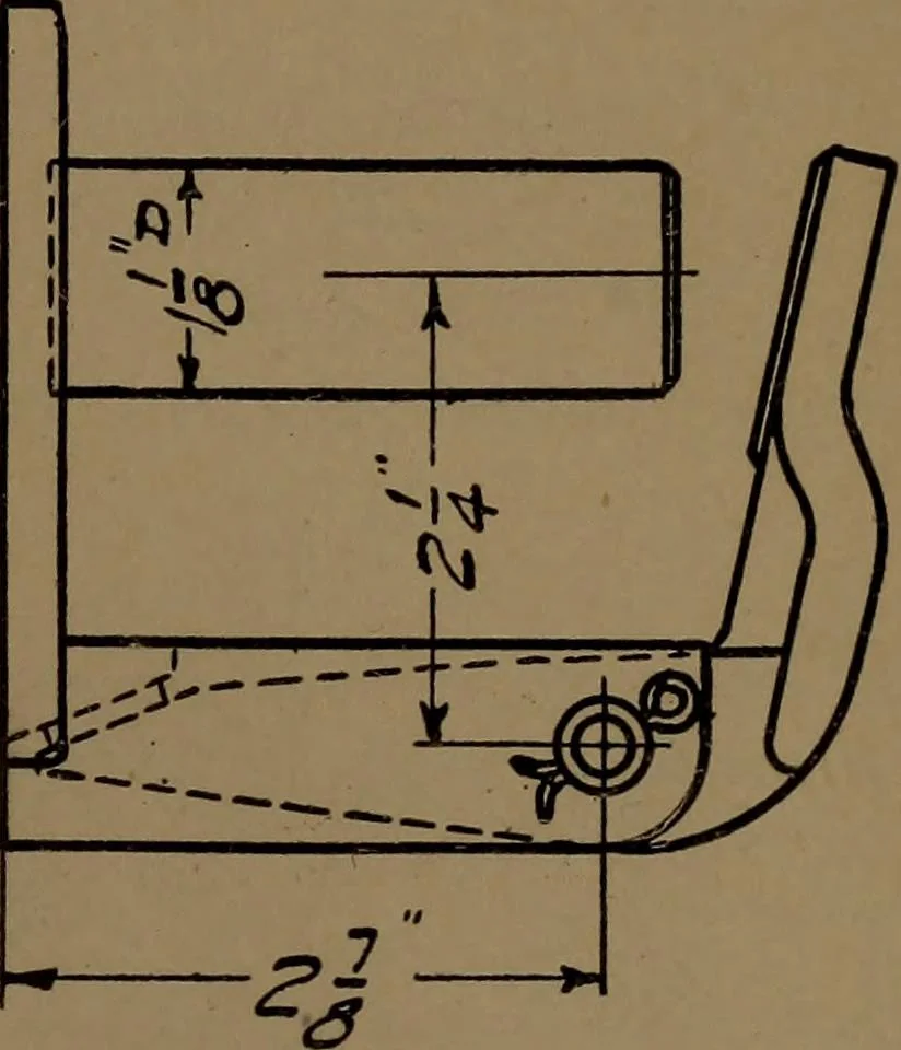 An illustration from Small motors, transformers, electromagnets; a practical presentation of design and construction data for small motors, small low- and high-tension transformers, electromagnets, and induction coils, 1920, leaf 296