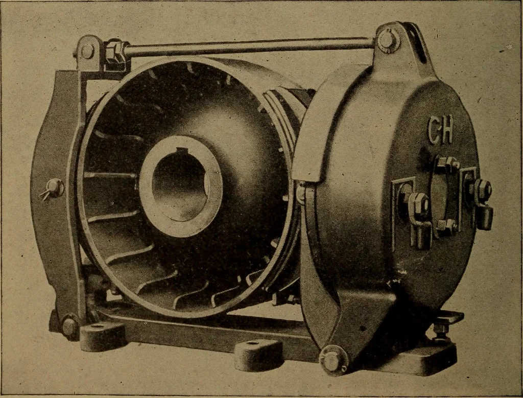 An illustration from Small motors, transformers, electromagnets; a practical presentation of design and construction data for small motors, small low- and high-tension transformers, electromagnets, and induction coils, 1920, leaf 311