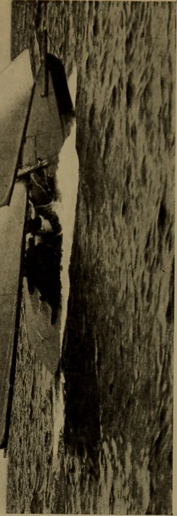 An illustration from The small yacht, its management and handling for racing and sailing, with chapters on construction, 1909, leaf 148