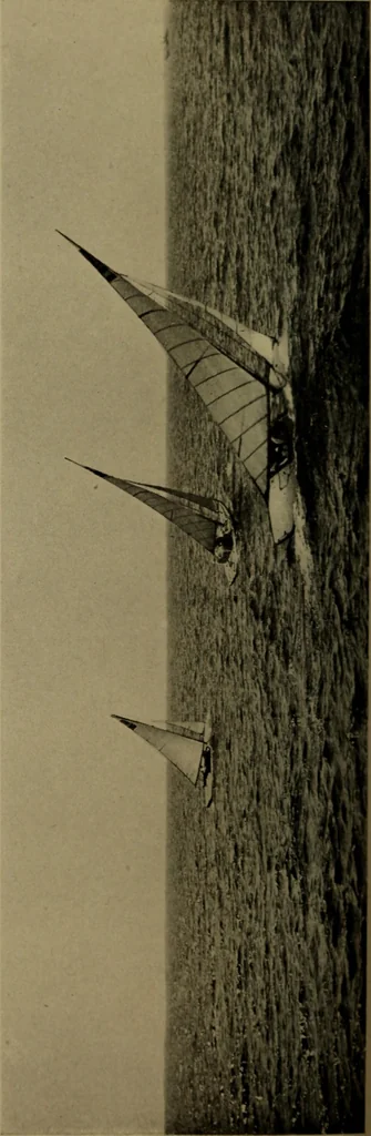 An illustration from The small yacht, its management and handling for racing and sailing, with chapters on construction, 1909, leaf 169
