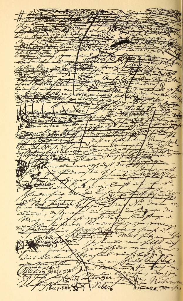 An illustration from Sämtliche Werke;, 1911, leaf 926