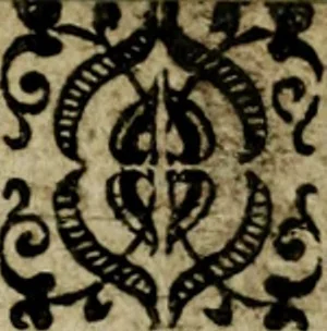 An illustration from Snorre Sturlessøns Norske kongers chronica, 1633, leaf 4