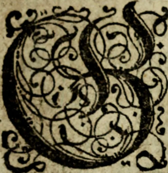 An illustration from Snorre Sturlessøns Norske kongers chronica, 1633, leaf 9